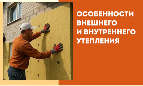 Какие особенности внешнего и внутреннего утепления в Кисловодске