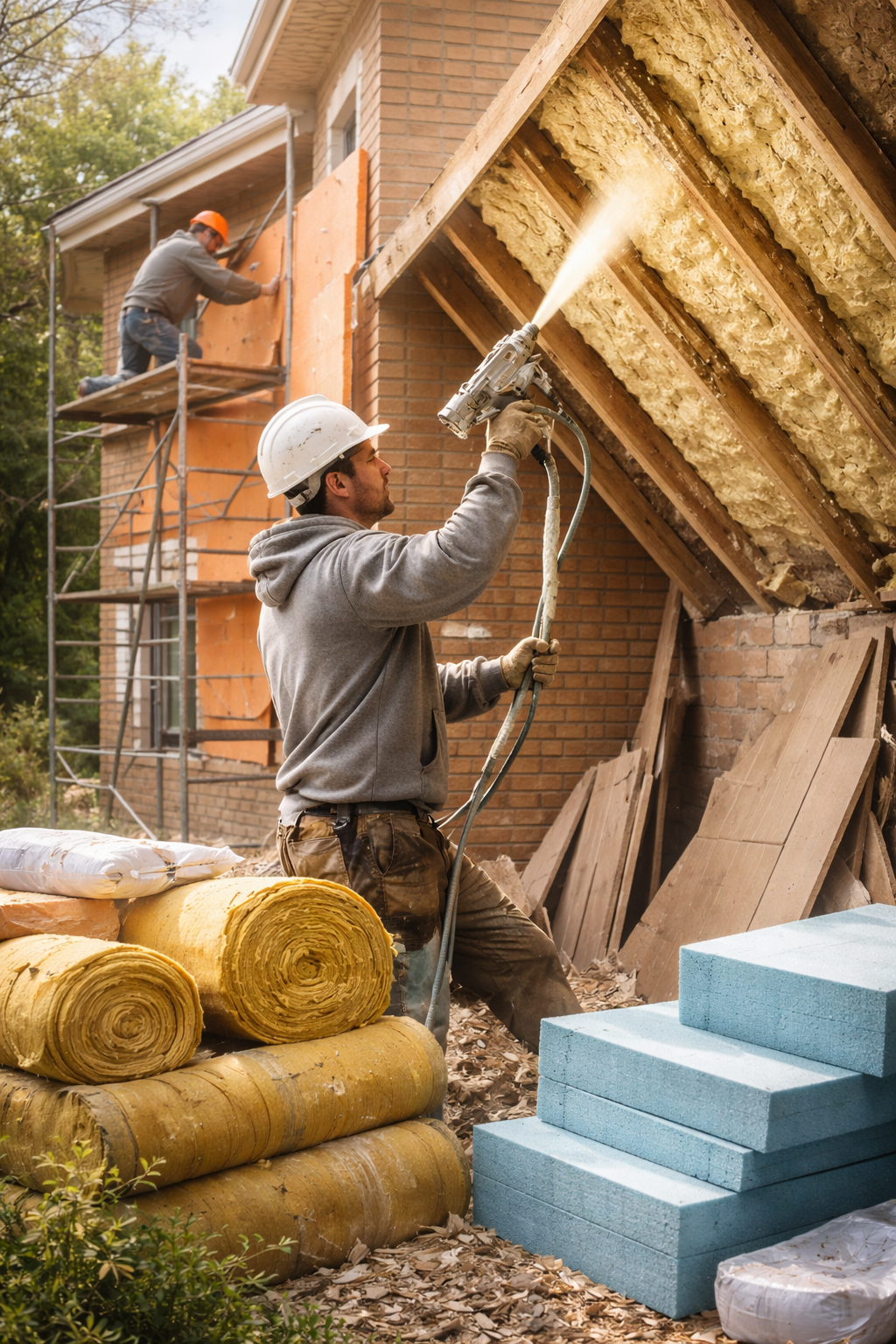 Утепление домов в Кисловодске под ключ от 4491 руб/м2 | Профессионально — ТепломастерКсл
