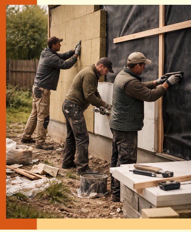 Утепление дачного дома под ключ в Кисловодске