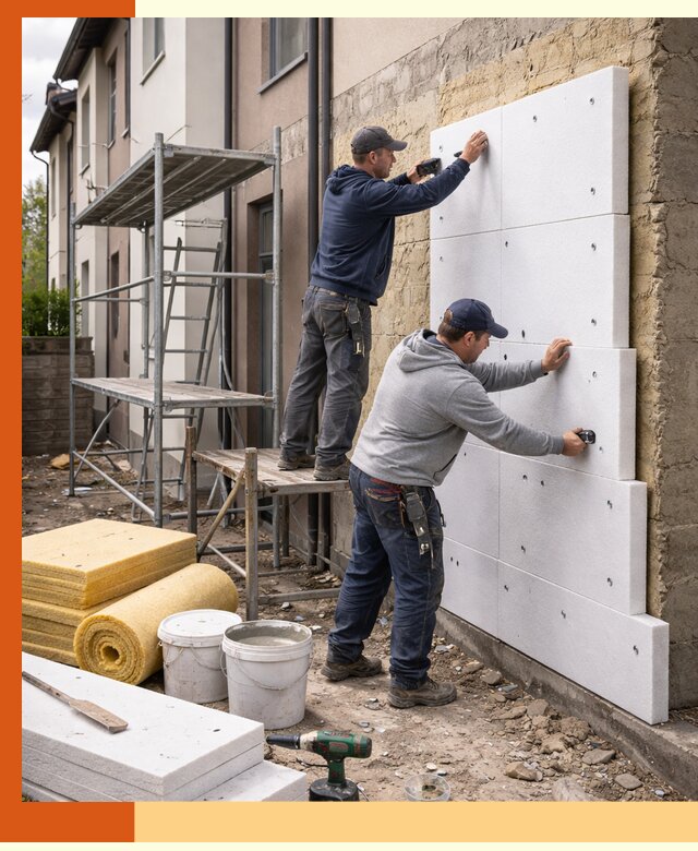 Утепление таунхауса с гарантией комфорта в Кисловодске