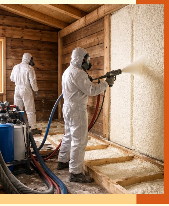 Утепление бани ппу в Кисловодске под ключ от 4491 руб./м2 | ТепломастерКсл - напыление и монтаж ппу