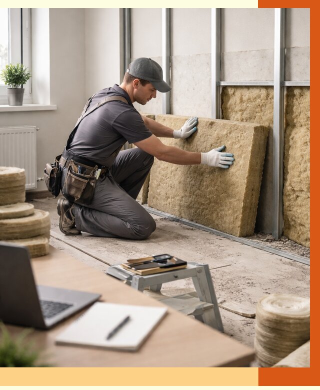 Утепление офиса в Кисловодске от 4812 руб/м2 — комплексное утепление офиса под ключ | ТепломастерКсл