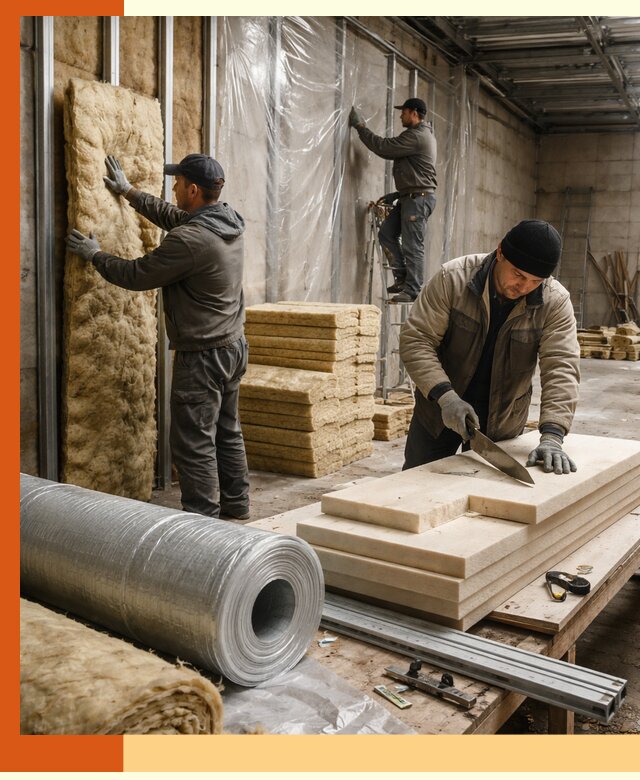 Утепление торгового склада в Кисловодске с энергоэффективными решениями