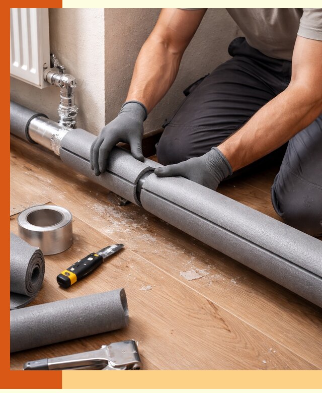 Утепление труб отопления в Кисловодске: теплоизоляция и защита сети