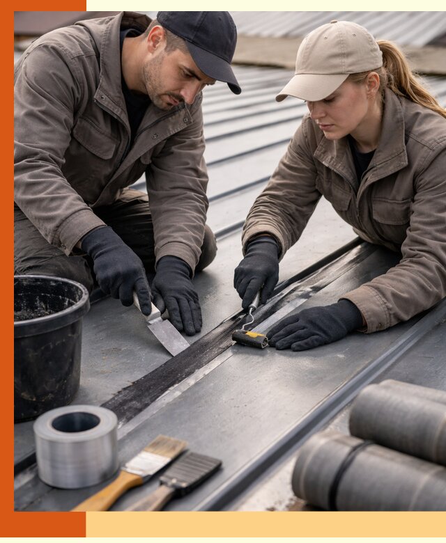 Гидроизоляция фальцевой кровли в Кисловодске качественно и надежно