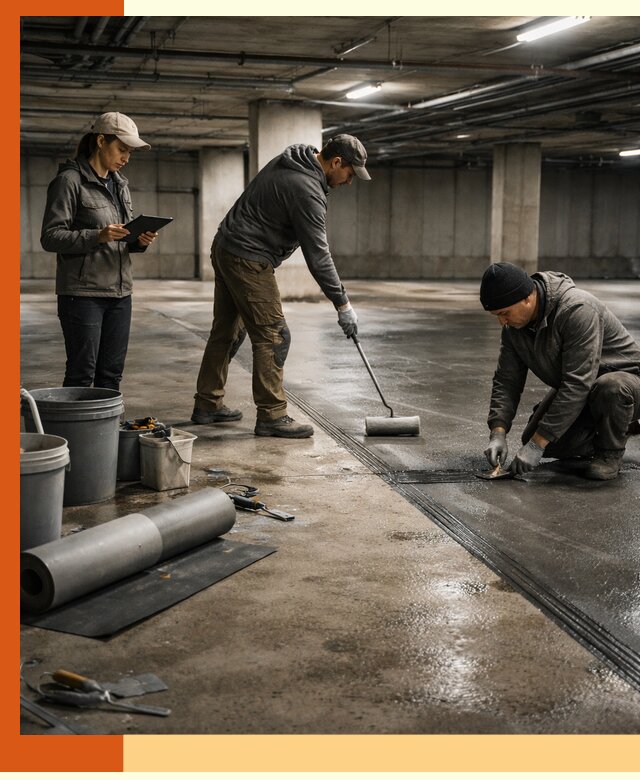 Гидроизоляция паркинга в Кисловодске: качественная защита зданий