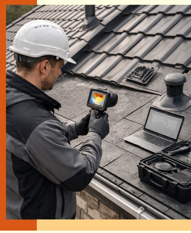Тепловизионное обследование кровли в Кисловодске для выявления дефектов